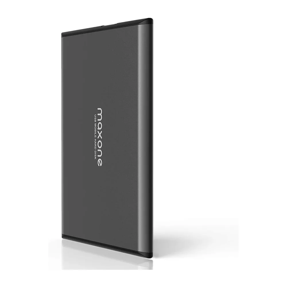 Maxone Disque Dur Externe Portable 1To 2.5" USB 3.0 Ultra Fin Aluminium | Stockage et Sauvegarde pour PC, Mac, Laptop, X