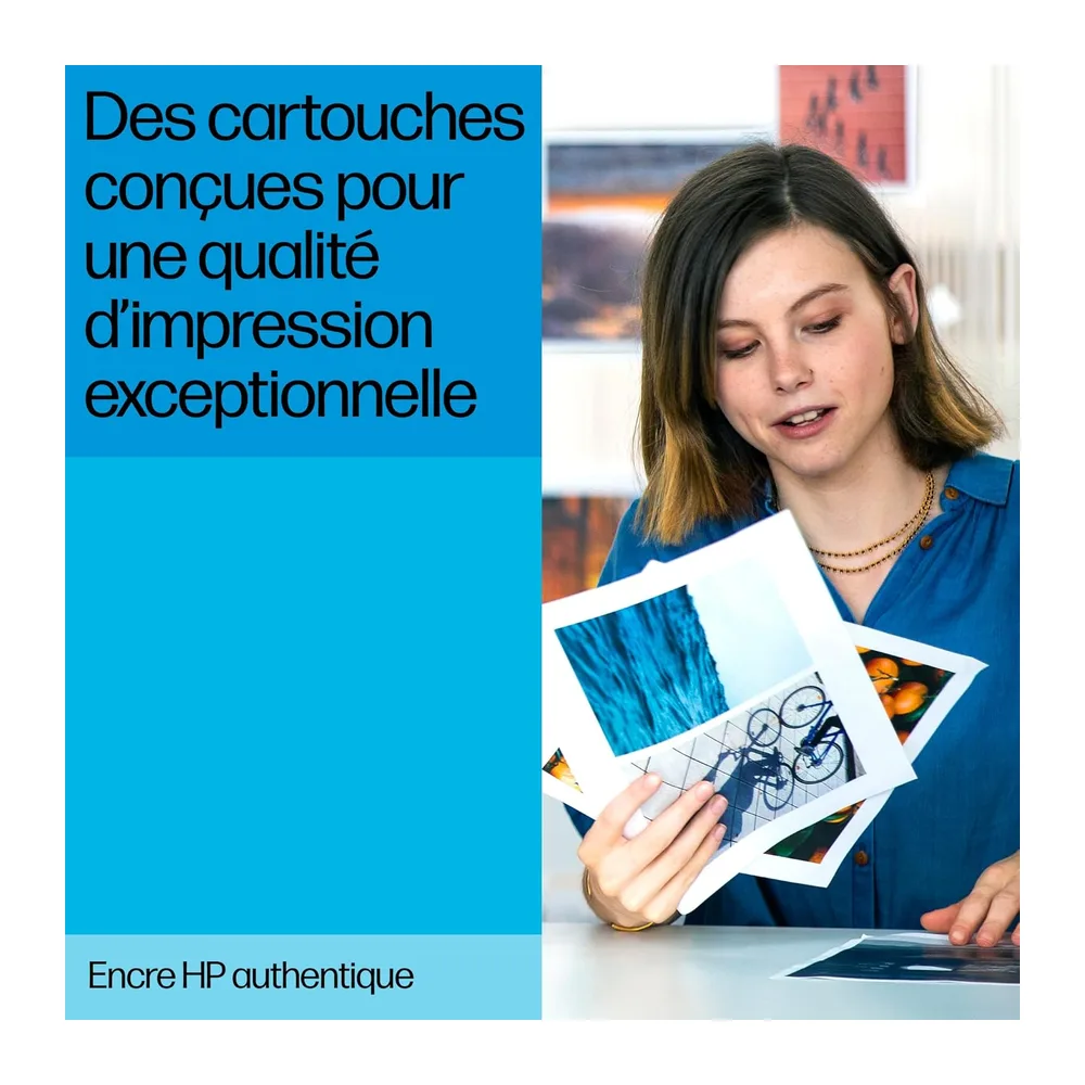 HP 963 Noir, Cyan, Jaune et Magenta, 4 Cartouches Encre Originales | Compatible avec OfficeJet Pro 9010, 9010e, 9020, 90