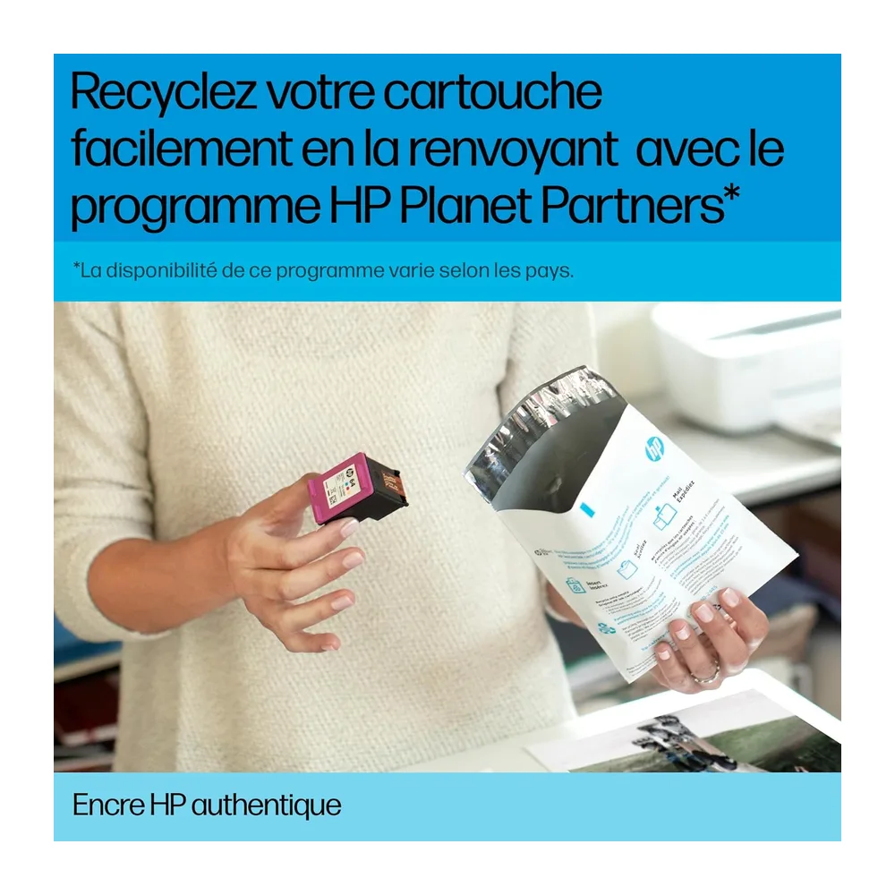 HP 963 Noir, Cyan, Jaune et Magenta, 4 Cartouches Encre Originales | Compatible avec OfficeJet Pro 9010, 9010e, 9020, 90