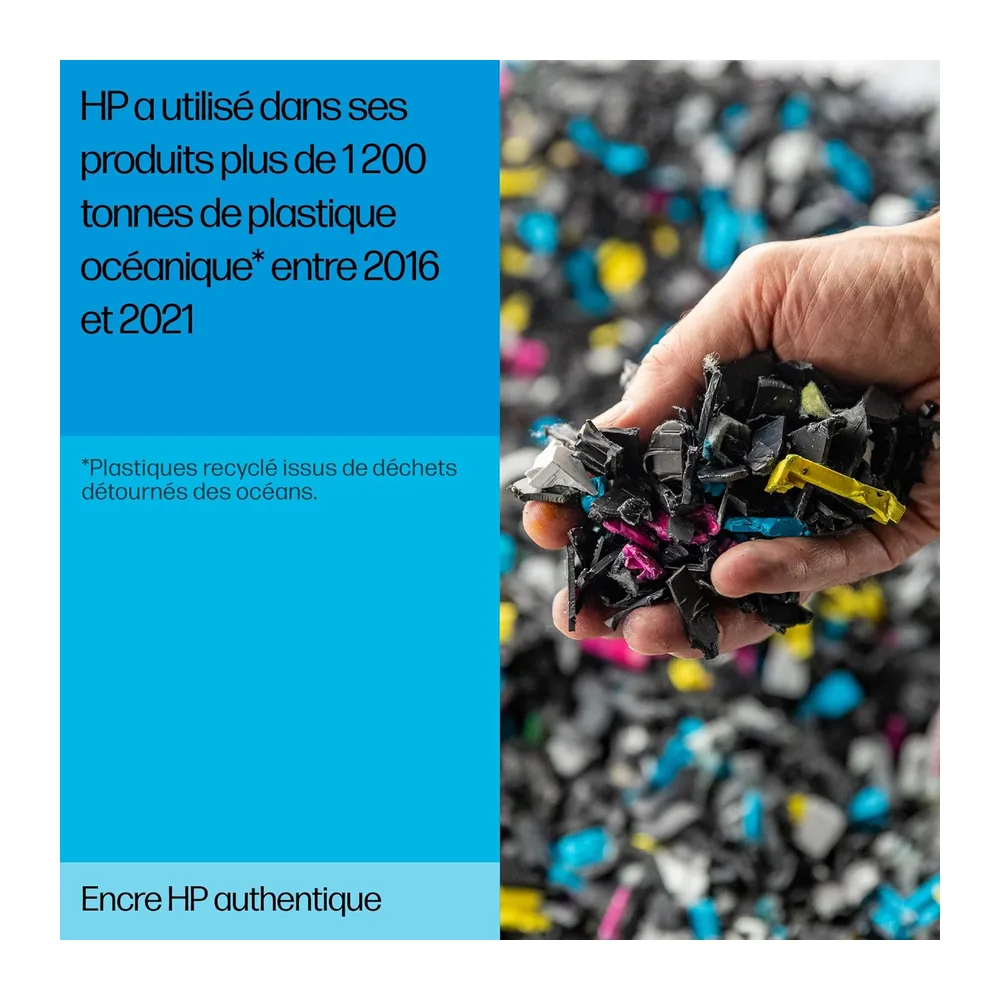 HP 963 Noir, Cyan, Jaune et Magenta, 4 Cartouches Encre Originales | Compatible avec OfficeJet Pro 9010, 9010e, 9020, 90