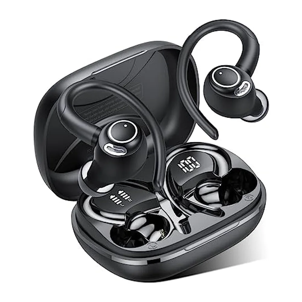 Jesebang Ecouteurs Bluetooth sans Fil Sport 2026 Headphones 5.4 HiFi Stéréo [Classe énergétique A+++]