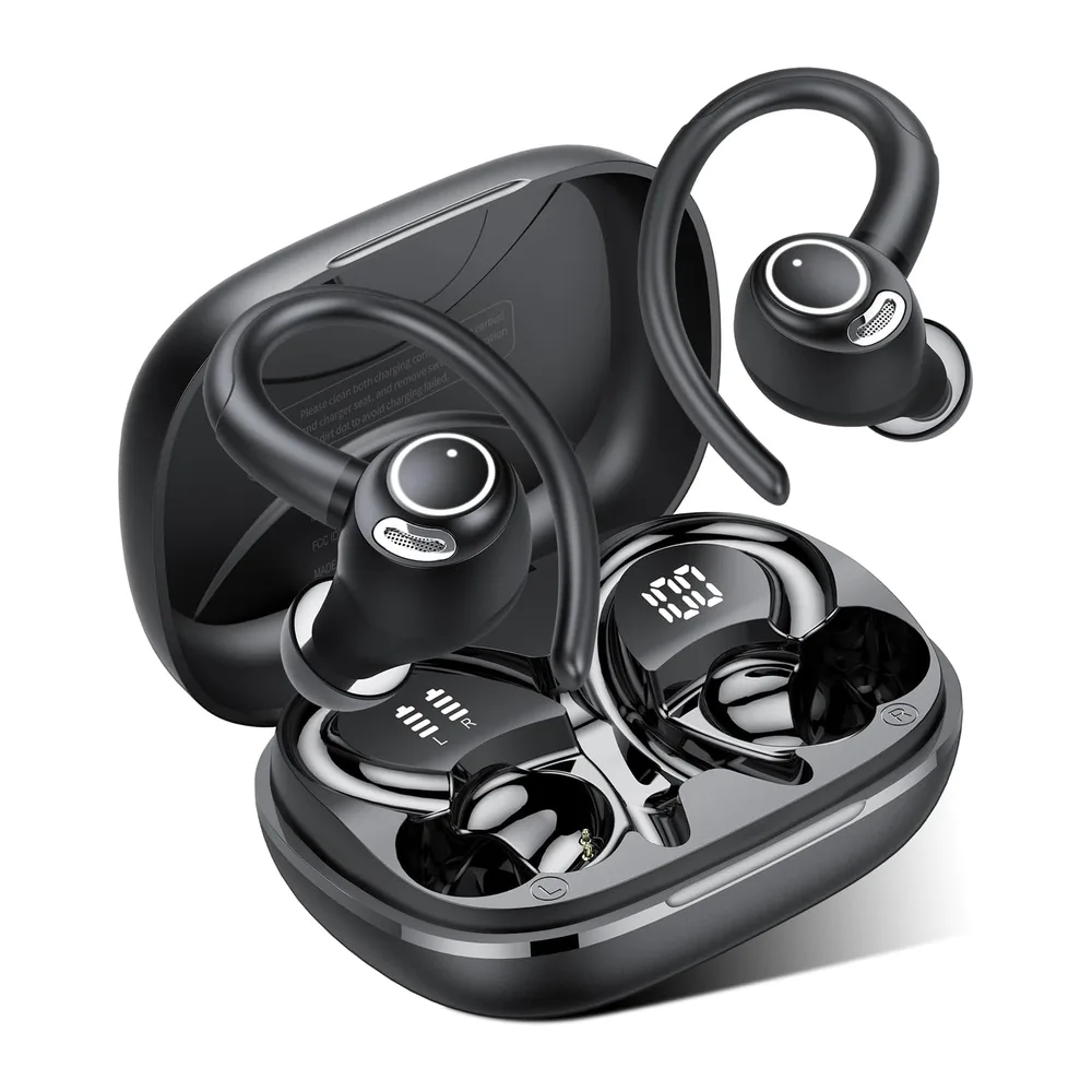 Jesebang Ecouteurs Bluetooth sans Fil Sport 2026 Headphones 5.4 HiFi Stéréo [Classe énergétique A+++]