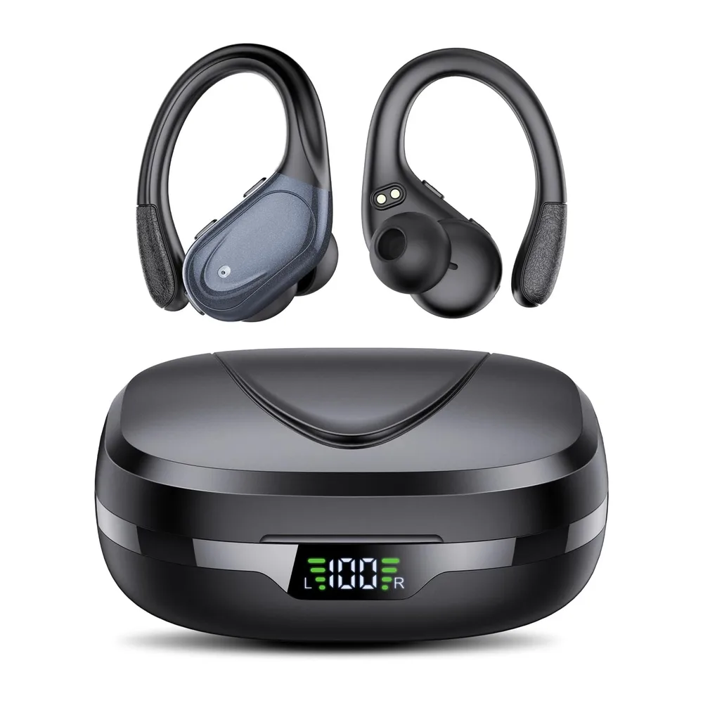 Jesebang Ecouteurs Bluetooth sans Fil Sport 2026 Headphones 5.4 HiFi Stéréo [Classe énergétique A+++]