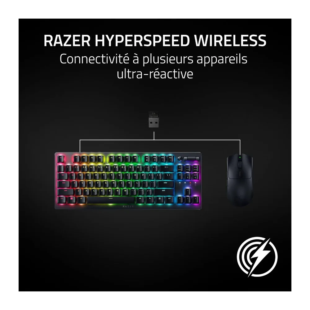 Razer Viper V3 HyperSpeed - Souris sans fil pour l’Esport - Capteur optique 30K Focus Pro (Jusqu’à 280 Heures d’Autonomi
