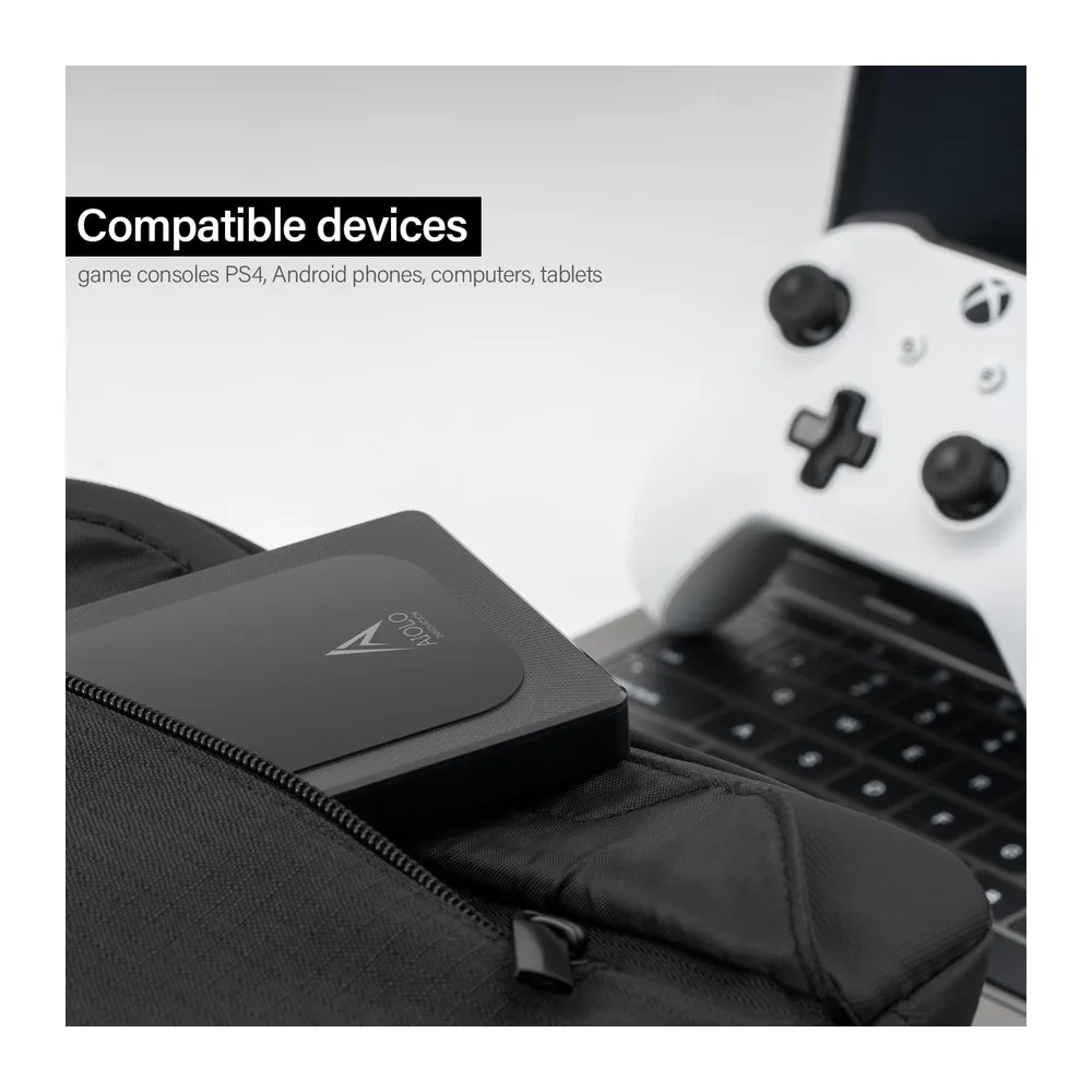 Aiolo Innovation Disque Dur Externe 500Go Ultra-Mince Portable 2.5" USB 3.0, SATA Stockage HDD pour PS4, Xbox, PC, Mac, Ordinateur de Bureau, Ordinateur Portable | Stockage HDD pour PS4, Xbox, PC, Mac, Ordinateur de Bureau, Ordinateur Portable
