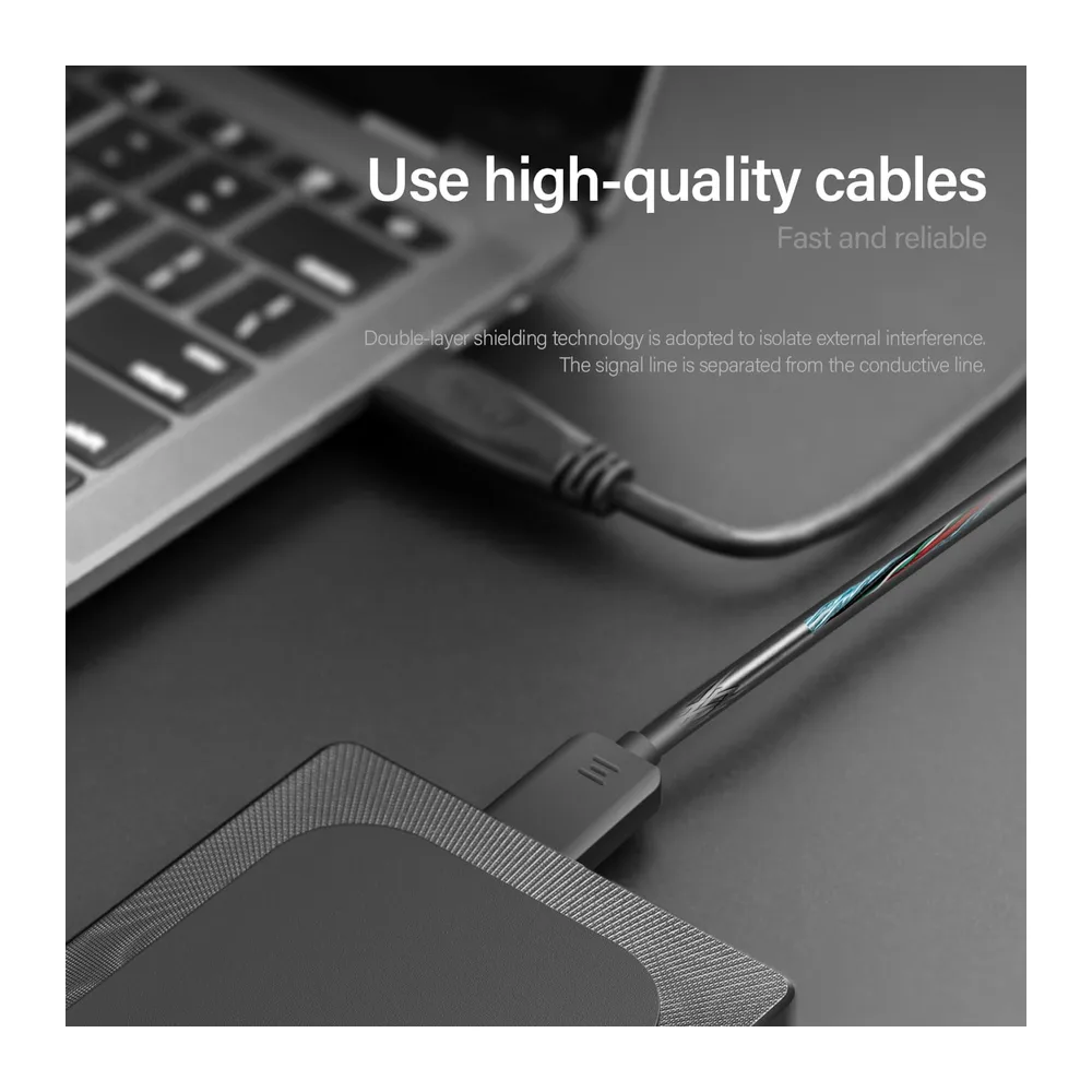 Aiolo Innovation Disque Dur Externe 500Go Ultra-Mince Portable 2.5" USB 3.0, SATA Stockage HDD pour PS4, Xbox, PC, Mac, 