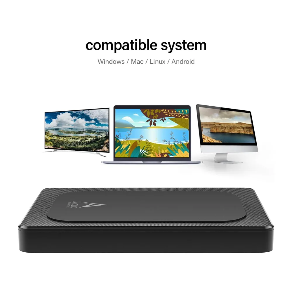 Aiolo Innovation Disque Dur Externe 500Go Ultra-Mince Portable 2.5" USB 3.0, SATA Stockage HDD pour PS4, Xbox, PC, Mac, 
