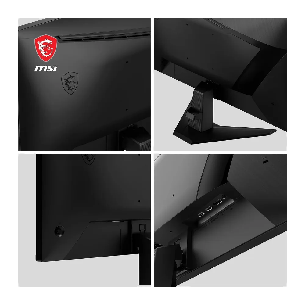 MSI G255F Écran Gaming 24.5" FHD | Dalle Rapid IPS 1920x1080, 180Hz, 1ms, compatible VESA, HDMI, DisplayPort, Adaptive-S