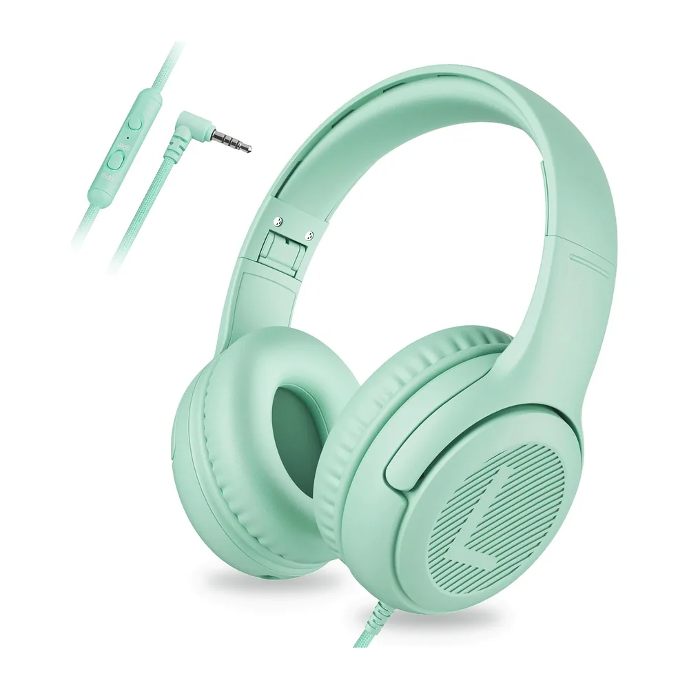Acer Casque Audio Enfant Filaire, Volume Limité 85/94db, Pliable Réglable