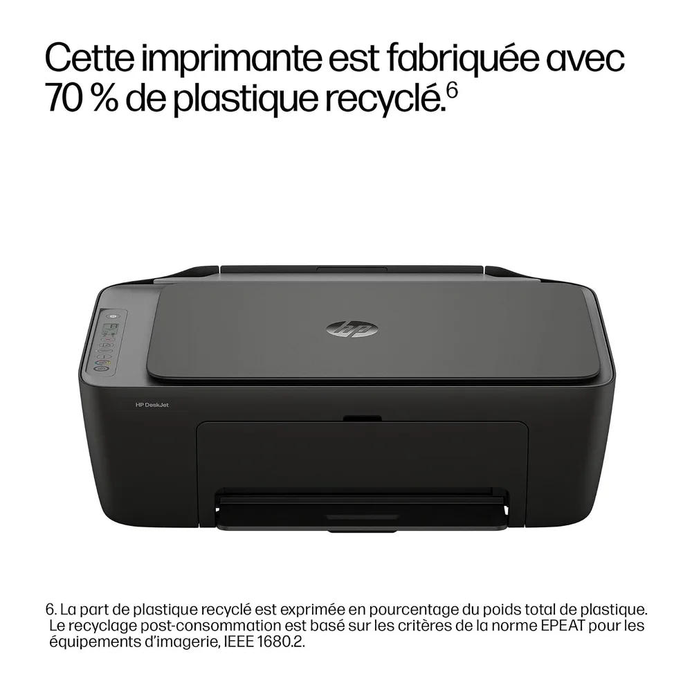 HP DeskJet 2920, 89F97B, Imprimante Multifonction, Jet d’Encre A4 Couleur, Recto/Verso Manuel, 7,5 ppm, Wi-FI, 3 Mois d'
