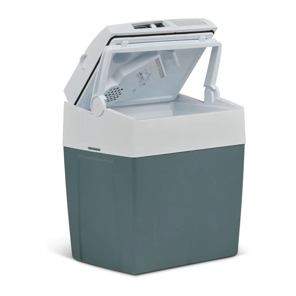 Mobicool ME27 Glacière électrique 26 l Gris Mini réfrigérateur 12/230 V pour voiture, camion, bateau, loisirs et camping