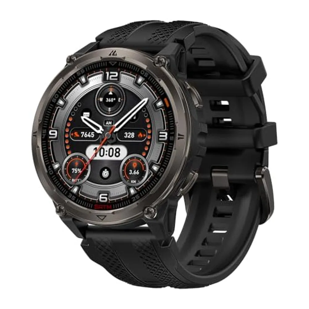 KOSPET Orb 2 Montre Connectée Homme Femme, GPS Intégré et Lampe Torche LED