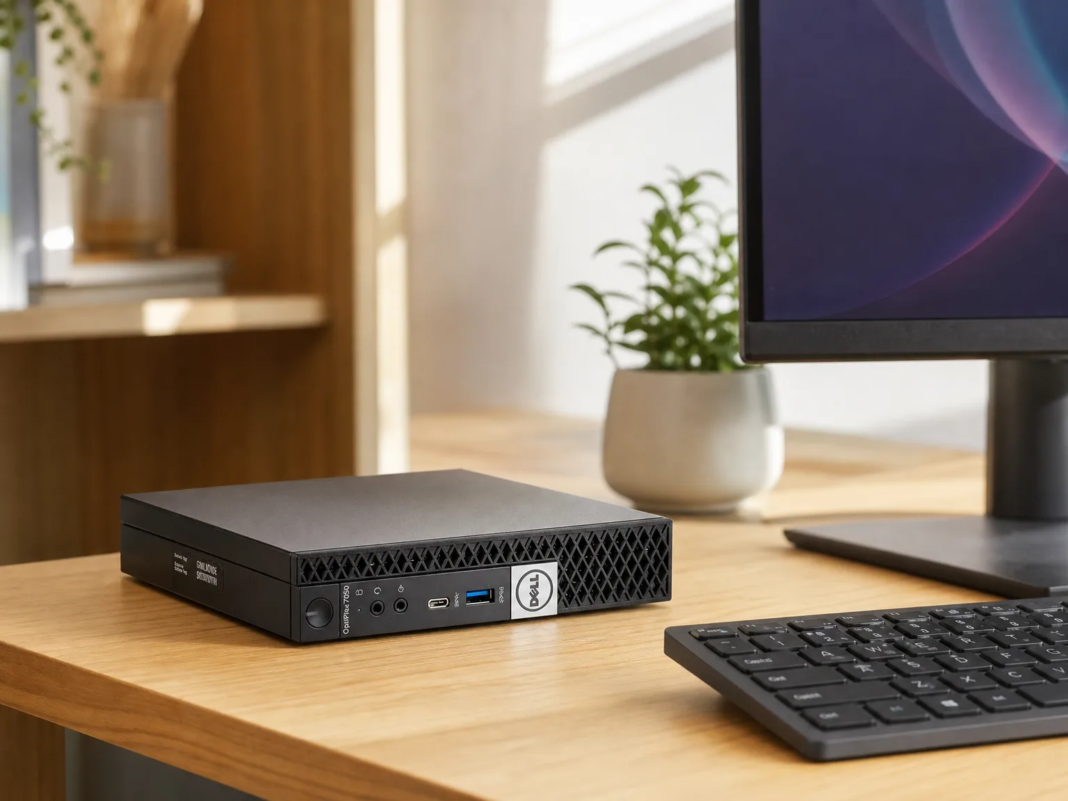 Une configuration compacte pour le bureau
